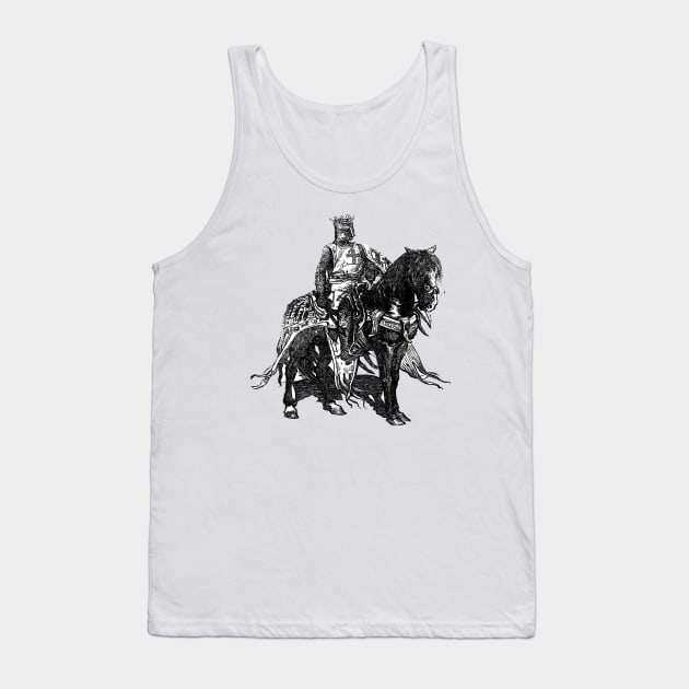 Templar Knight Tank Top by nineshirts